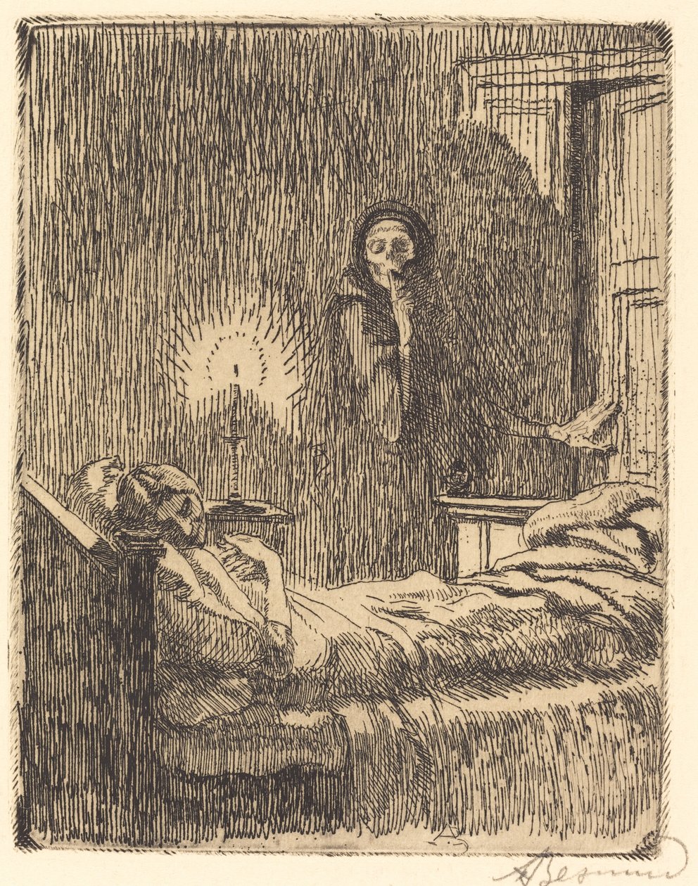 Gizli Gizli, 1900. by Paul Albert Besnard