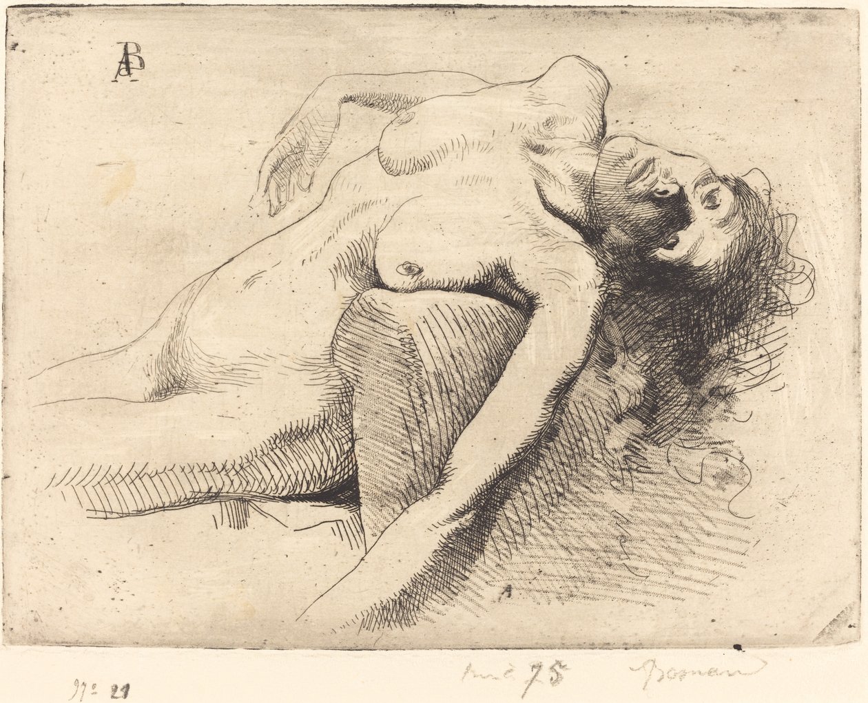 Ölen Kadın Ölen Kadın, 1885. by Paul Albert Besnard