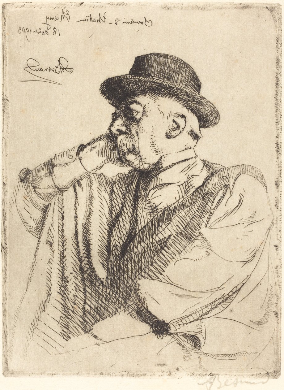 Edmond Pigalle, 1908. by Paul Albert Besnard