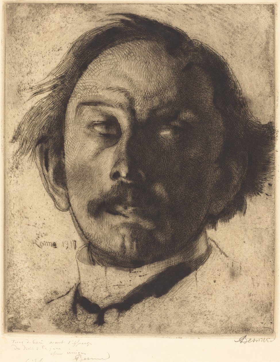 Jules Destree, 1917. by Paul Albert Besnard