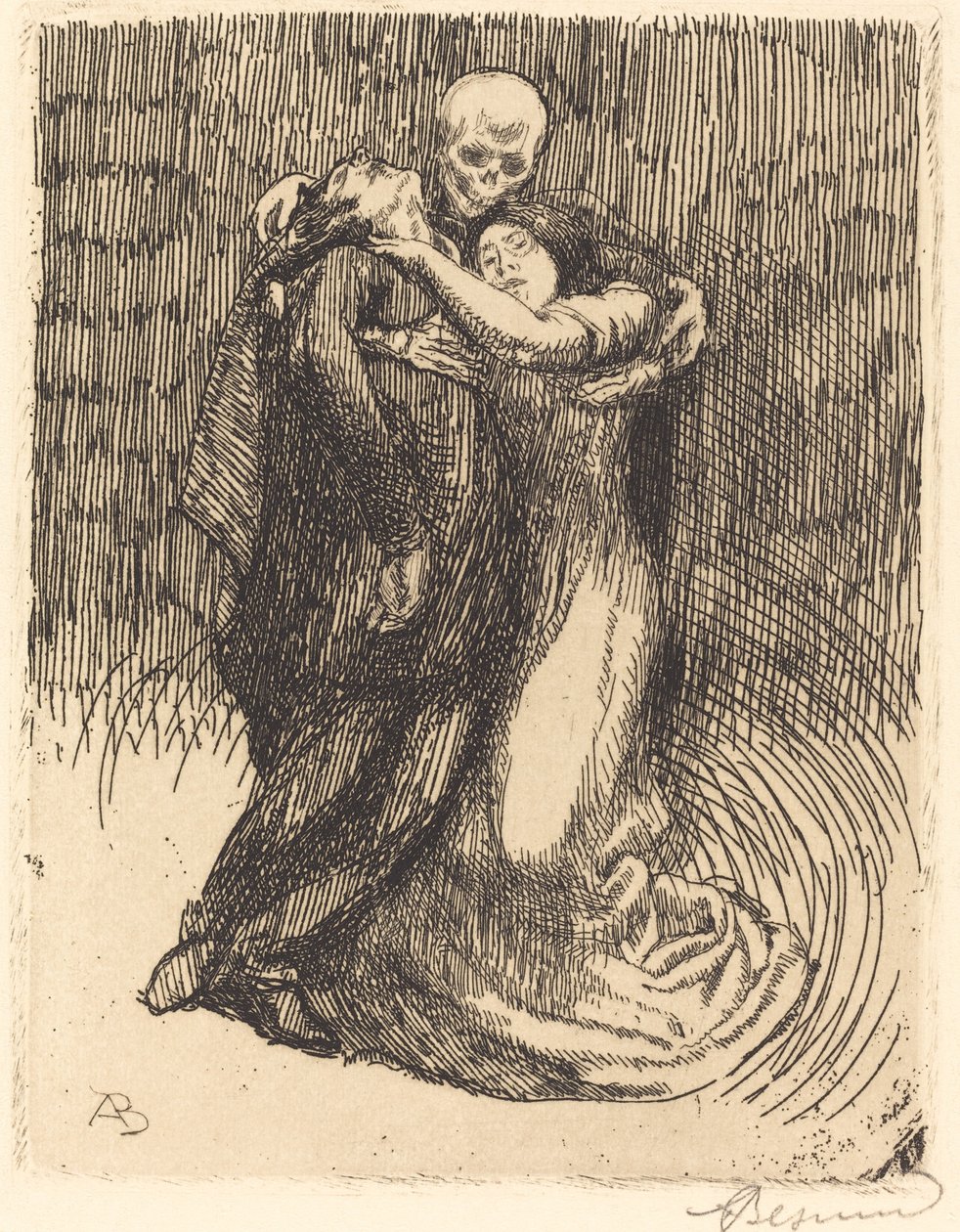 Kutsal Aşk, Aşkı Kutsuyor, 1900. by Paul Albert Besnard