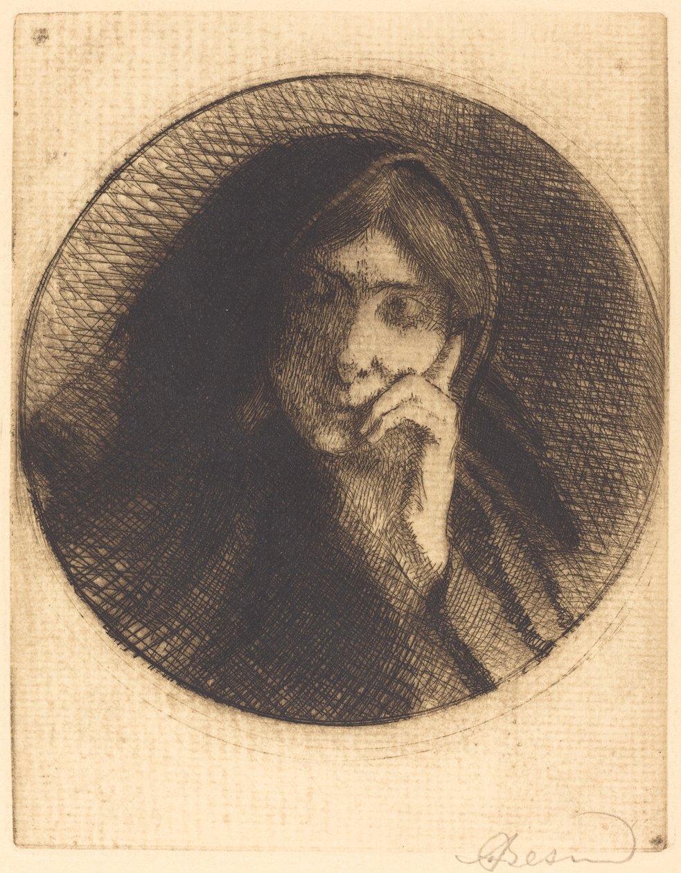Madam Aman Jean, 1898. by Paul Albert Besnard