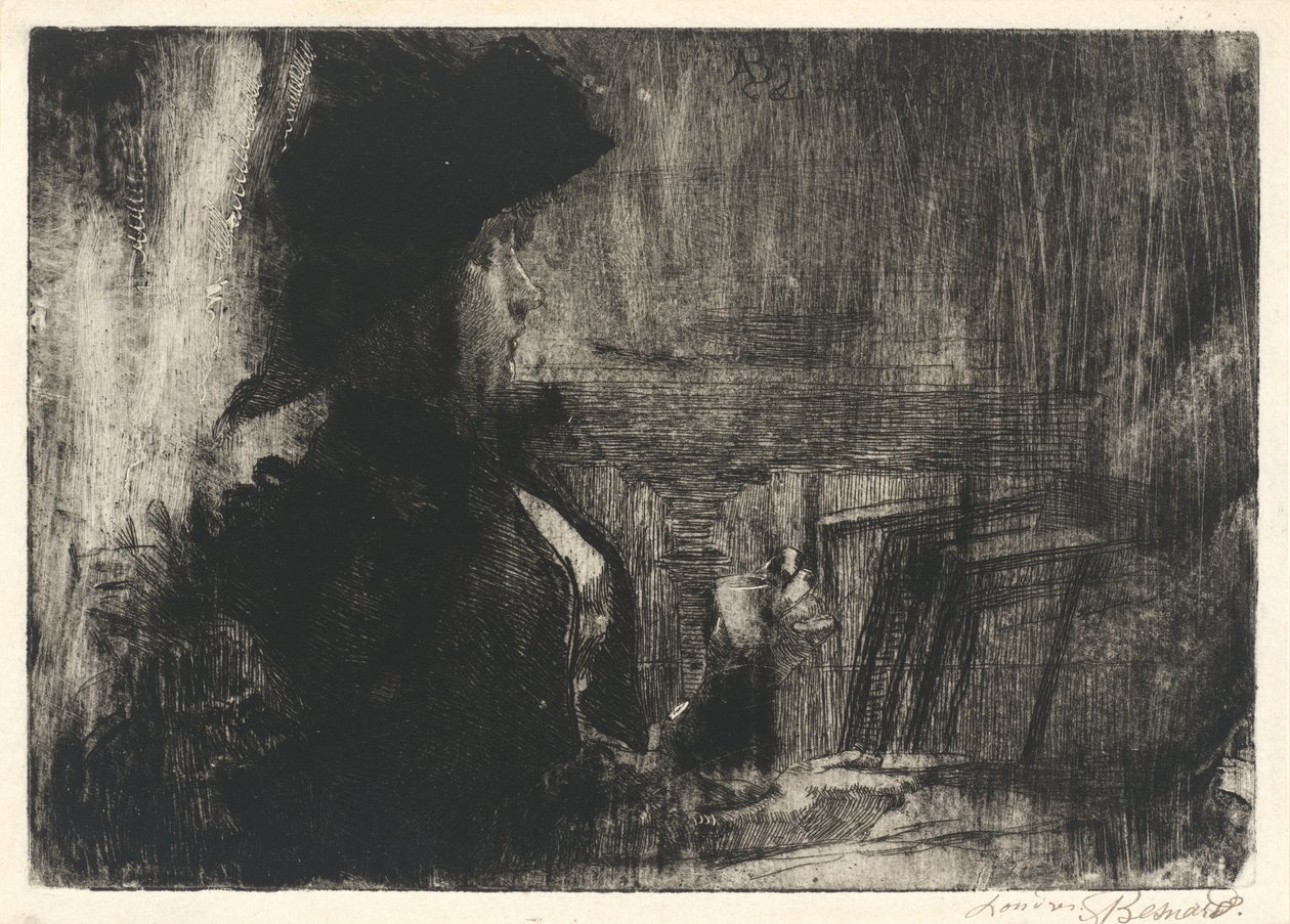 Çay Fincanı, 1883. by Paul Albert Besnard
