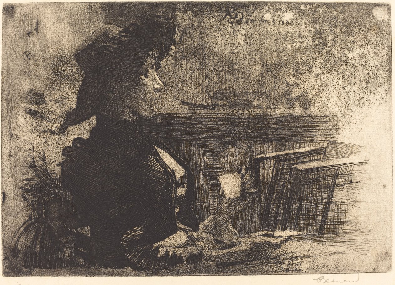 Çay Fincanı, 1883. by Paul Albert Besnard