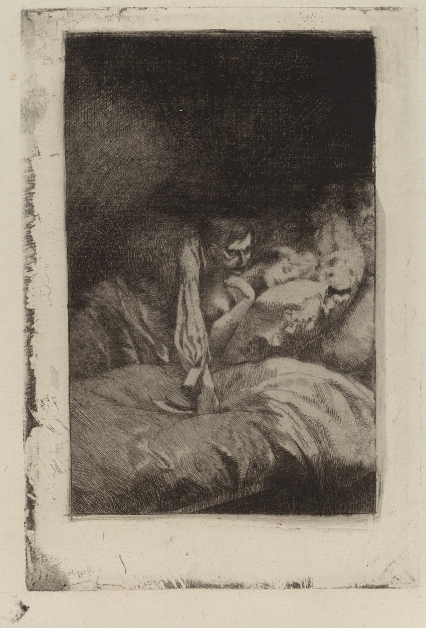 Cinayet Cinayet, 1885. by Paul Albert Besnard