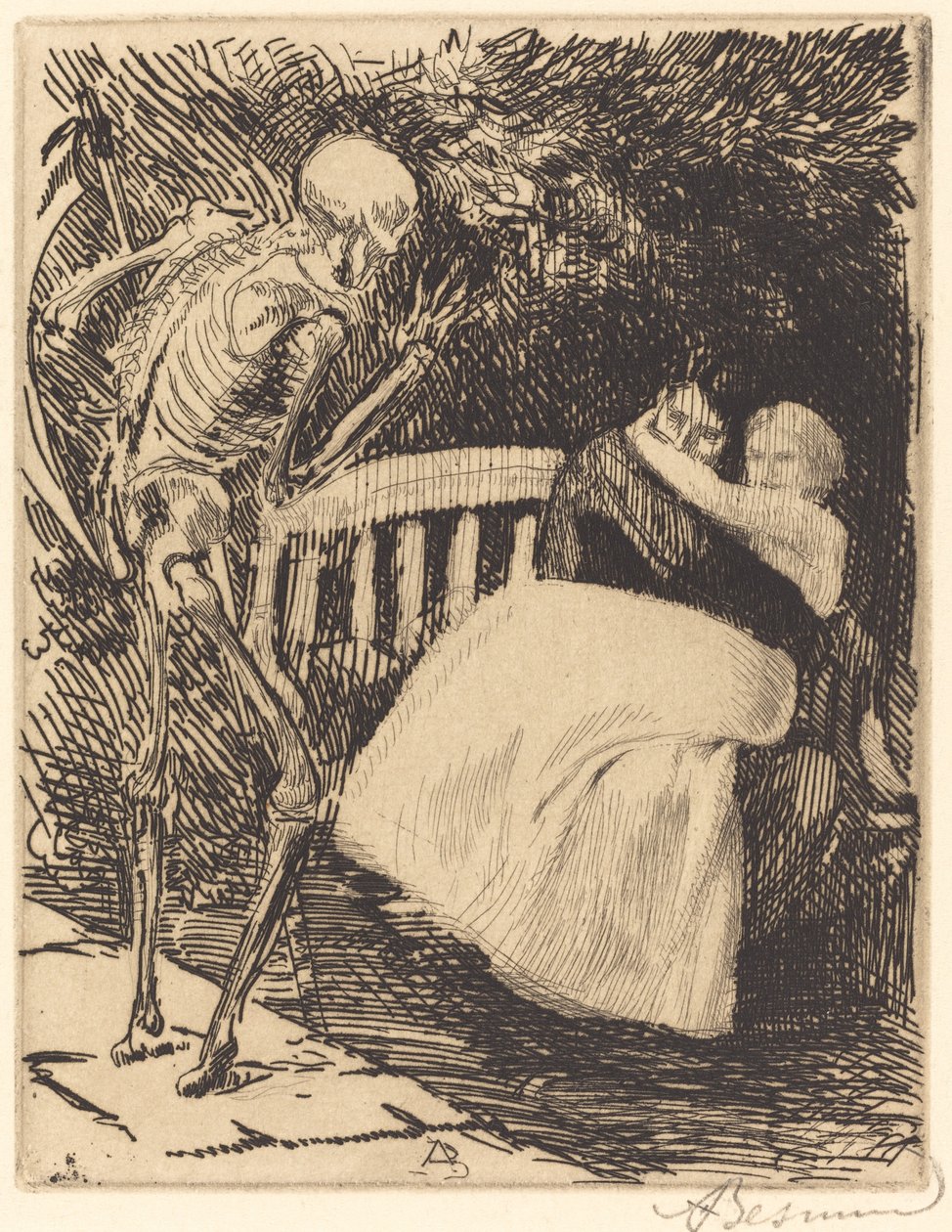 Uyarı Uyarı, 1900. by Paul Albert Besnard