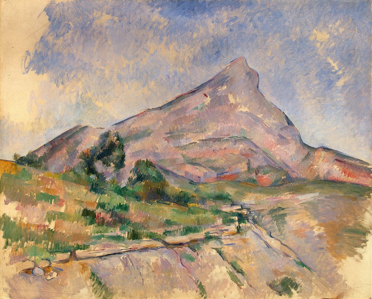 Sainte-Victoire Dağı by Paul Cézanne