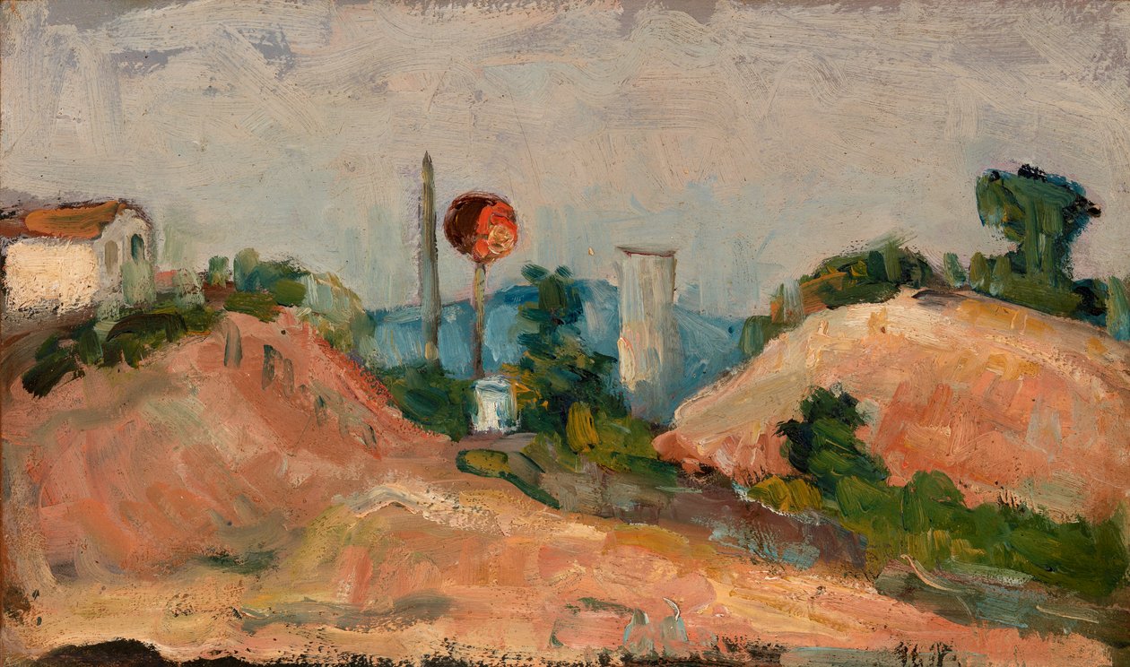 Demiryolu Kesimi by Paul Cézanne