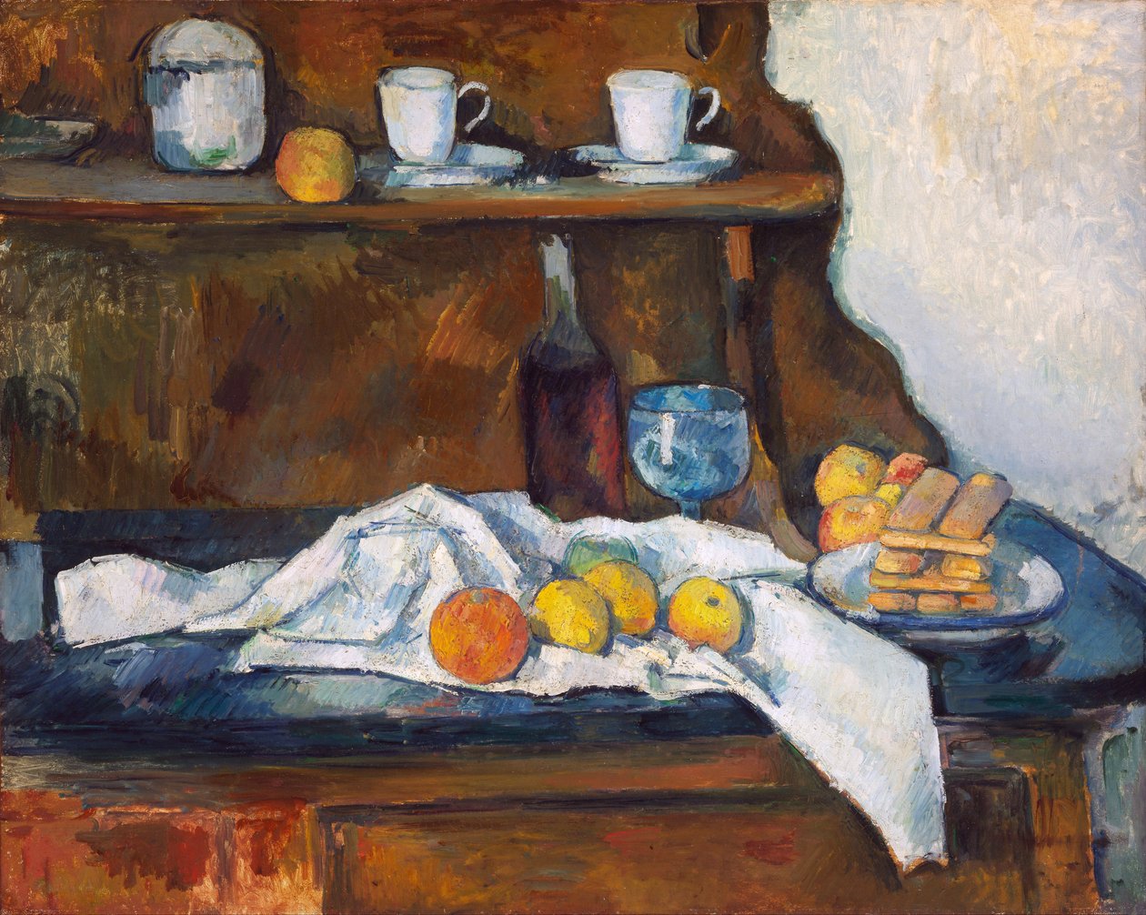 Büfe by Paul Cézanne