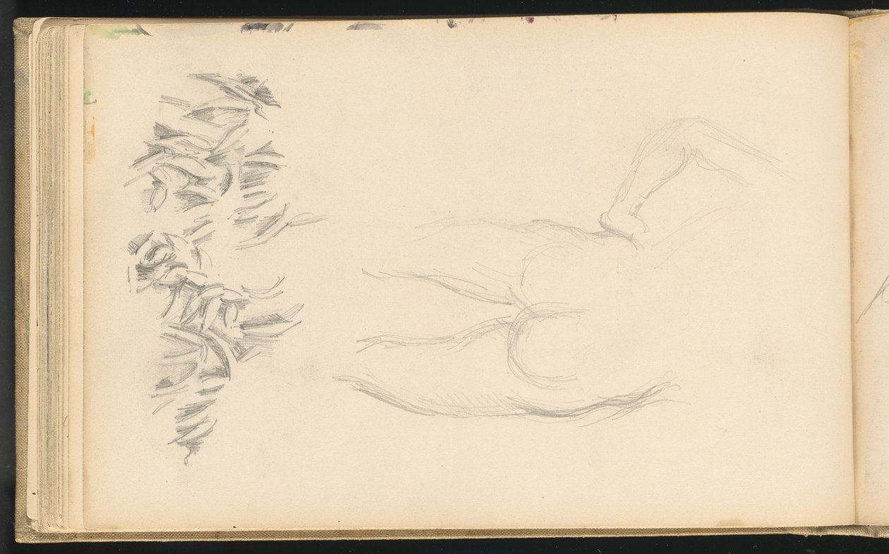 Çıplak ve Yeşillik by Paul Cézanne