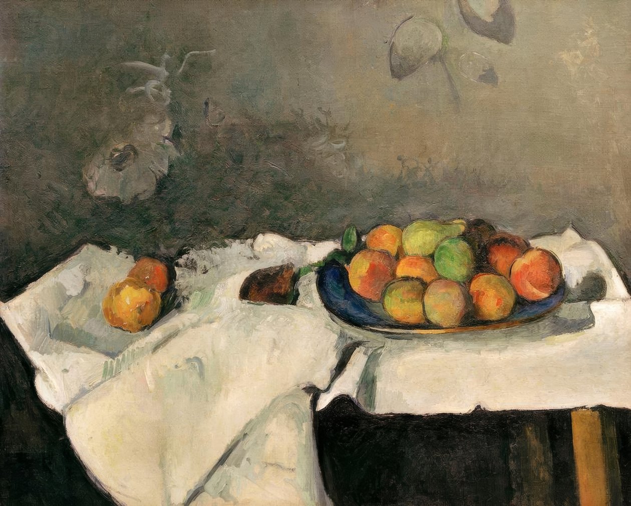 şeftali tabağı by Paul Cézanne