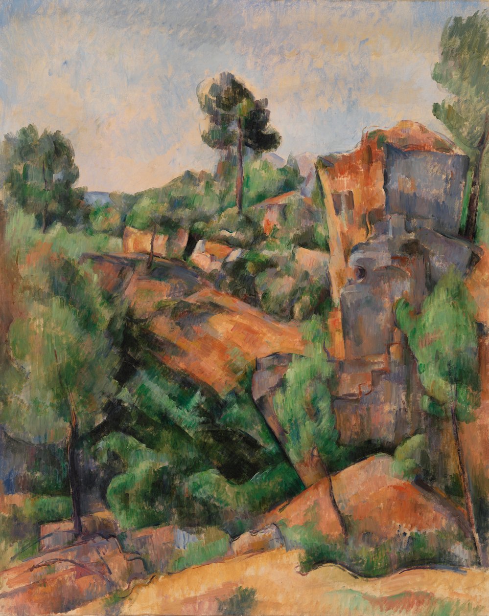 Bibémus Ocağı Bibémus Ocağı, c. 1895. by Paul Cézanne