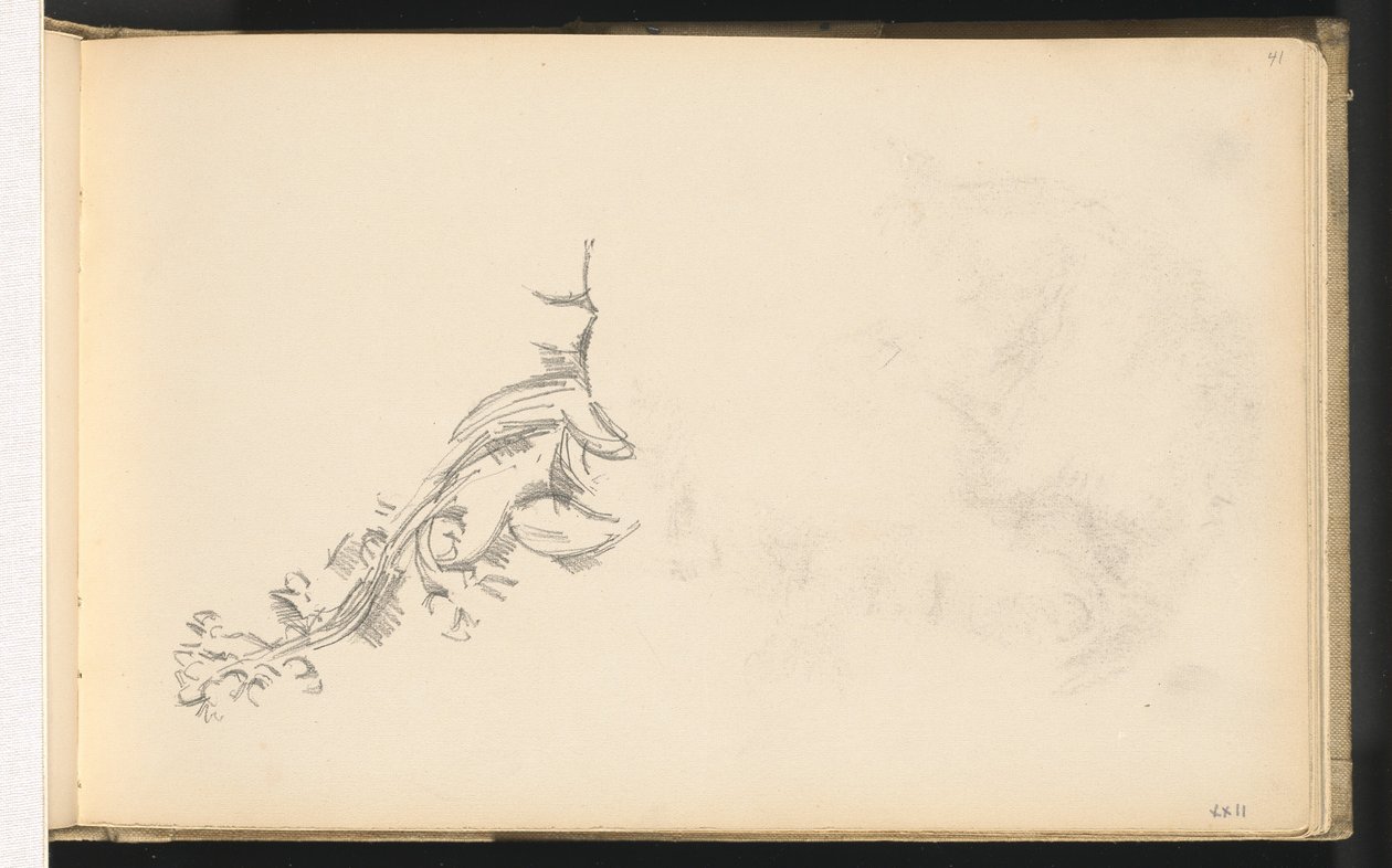 çiçek şube by Paul Cézanne