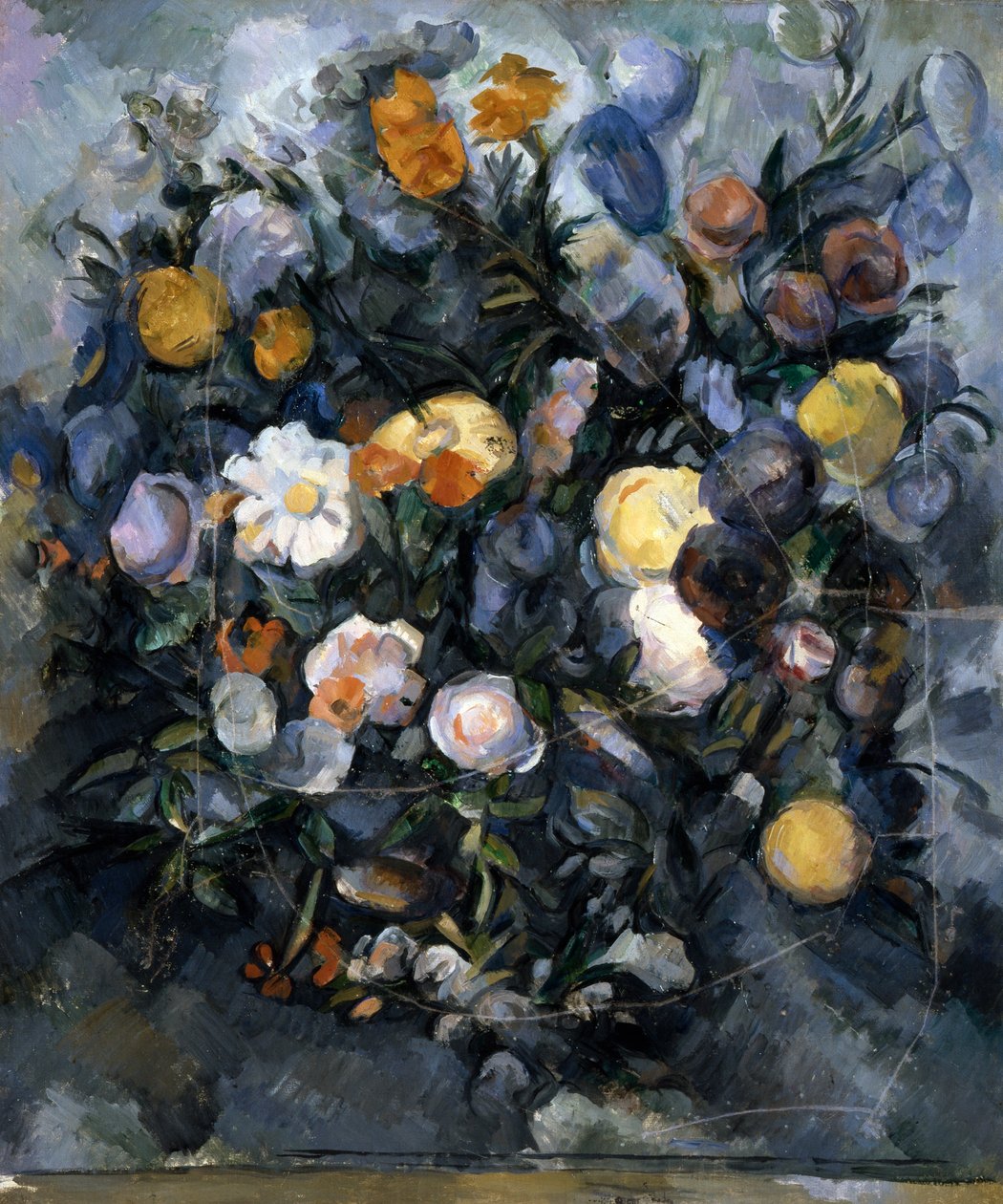 Çiçekler, c1902 by Paul Cézanne