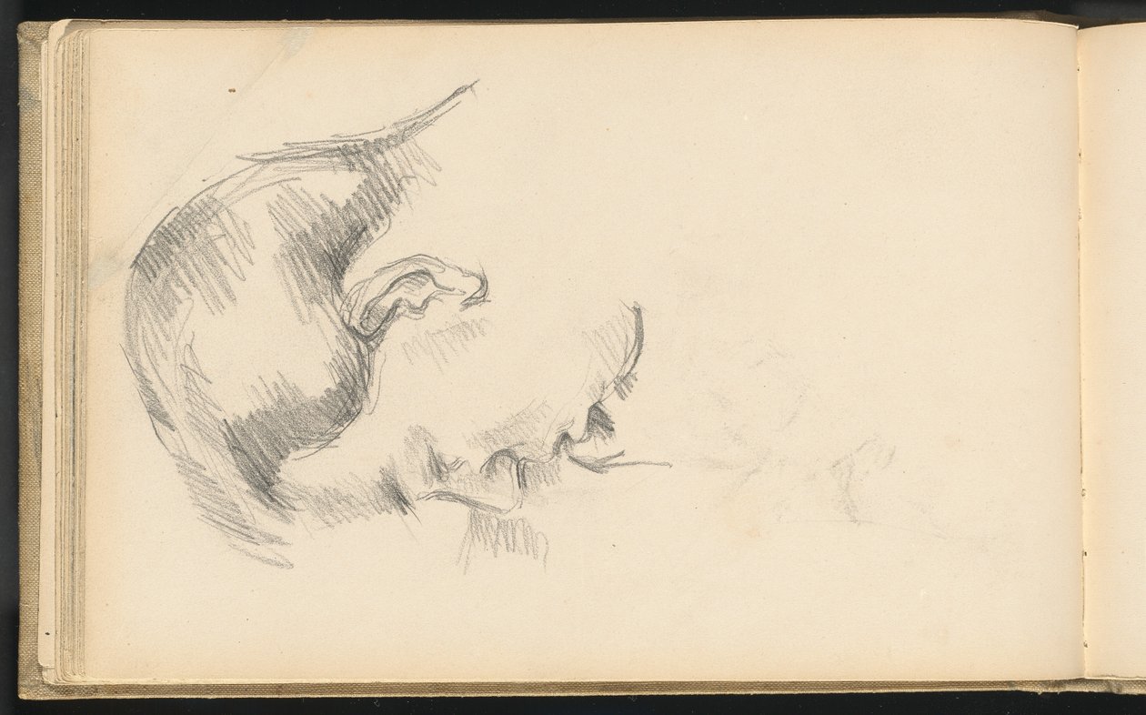 Sanatçının Oğlu Başkanı by Paul Cézanne