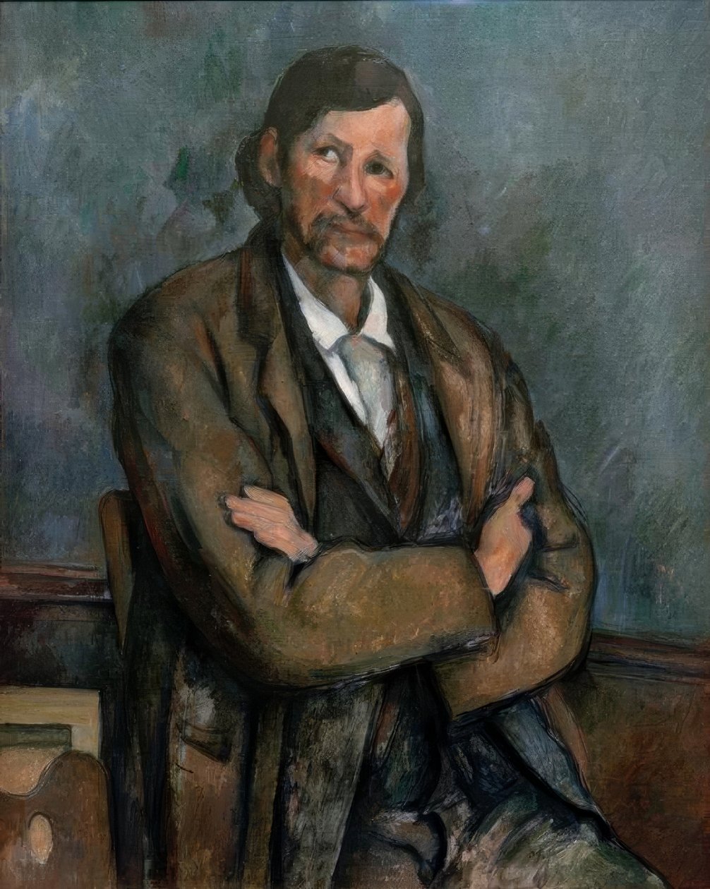 Çapraz kolları olan adam by Paul Cézanne