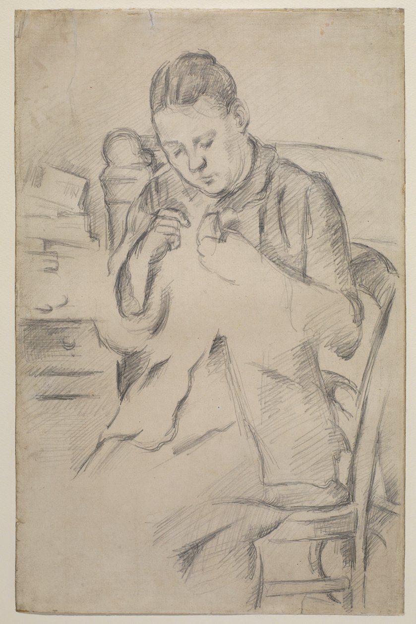Hortense Fiquet by Paul Cézanne