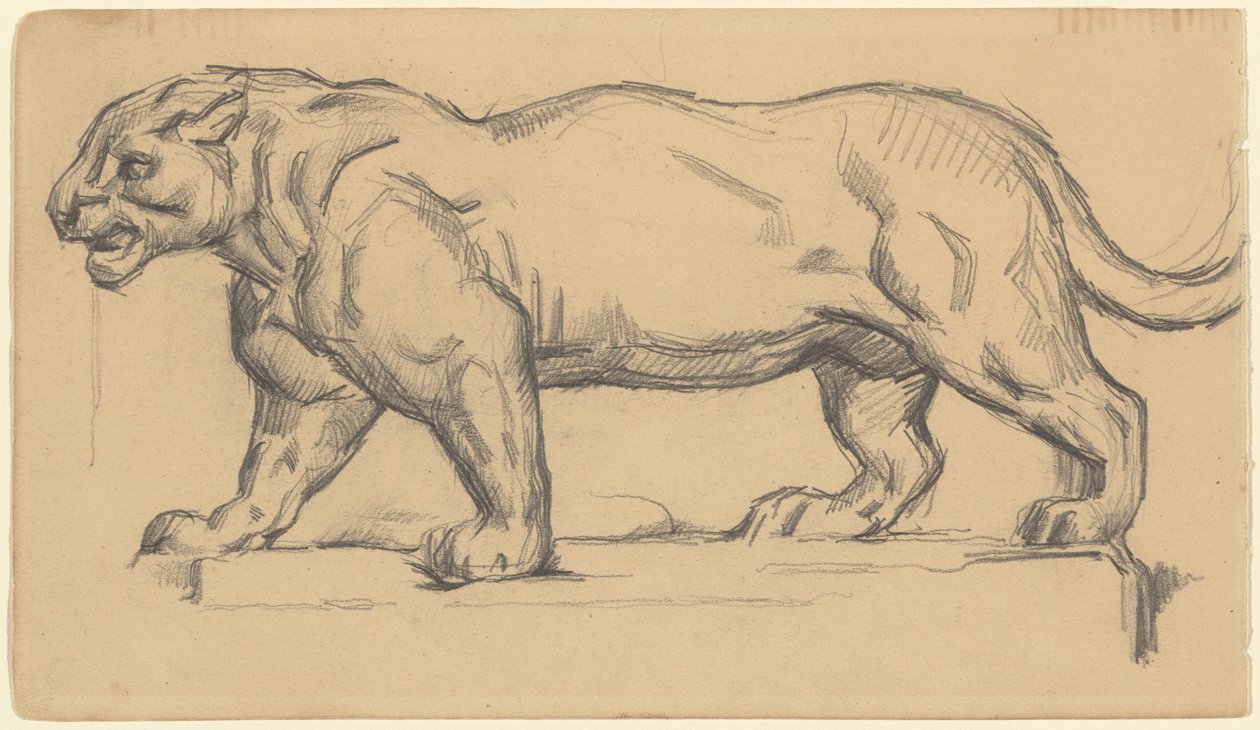 Jaguar. by Paul Cézanne