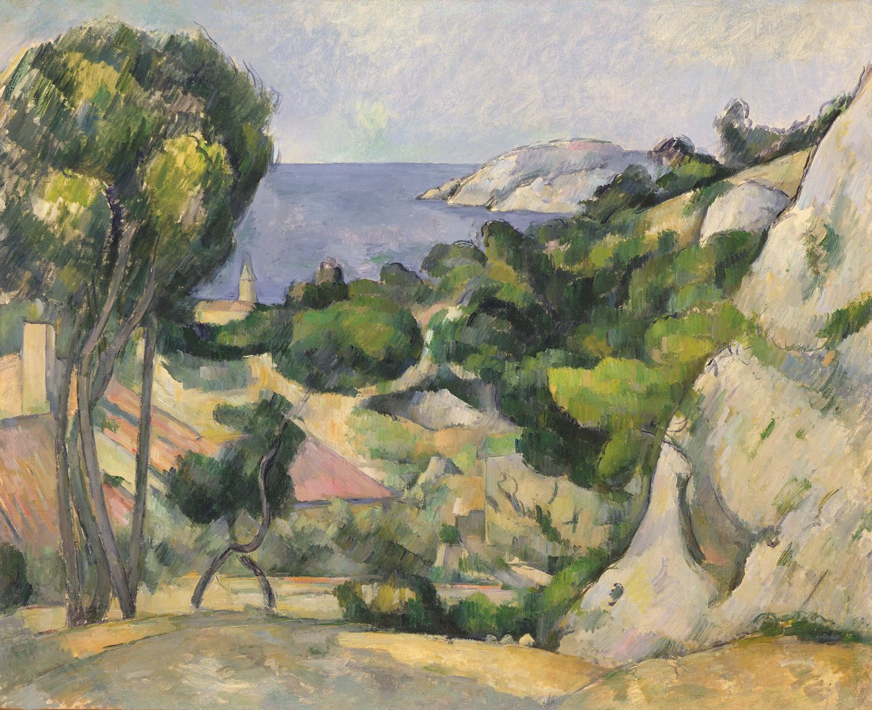 LEstaque, 1879-83 by Paul Cézanne