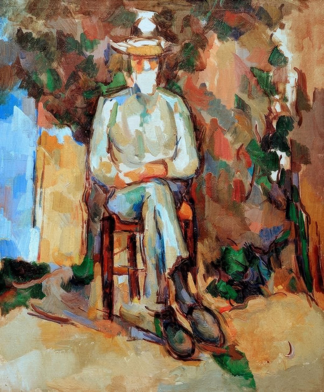 Bahçıvan Vallier by Paul Cézanne