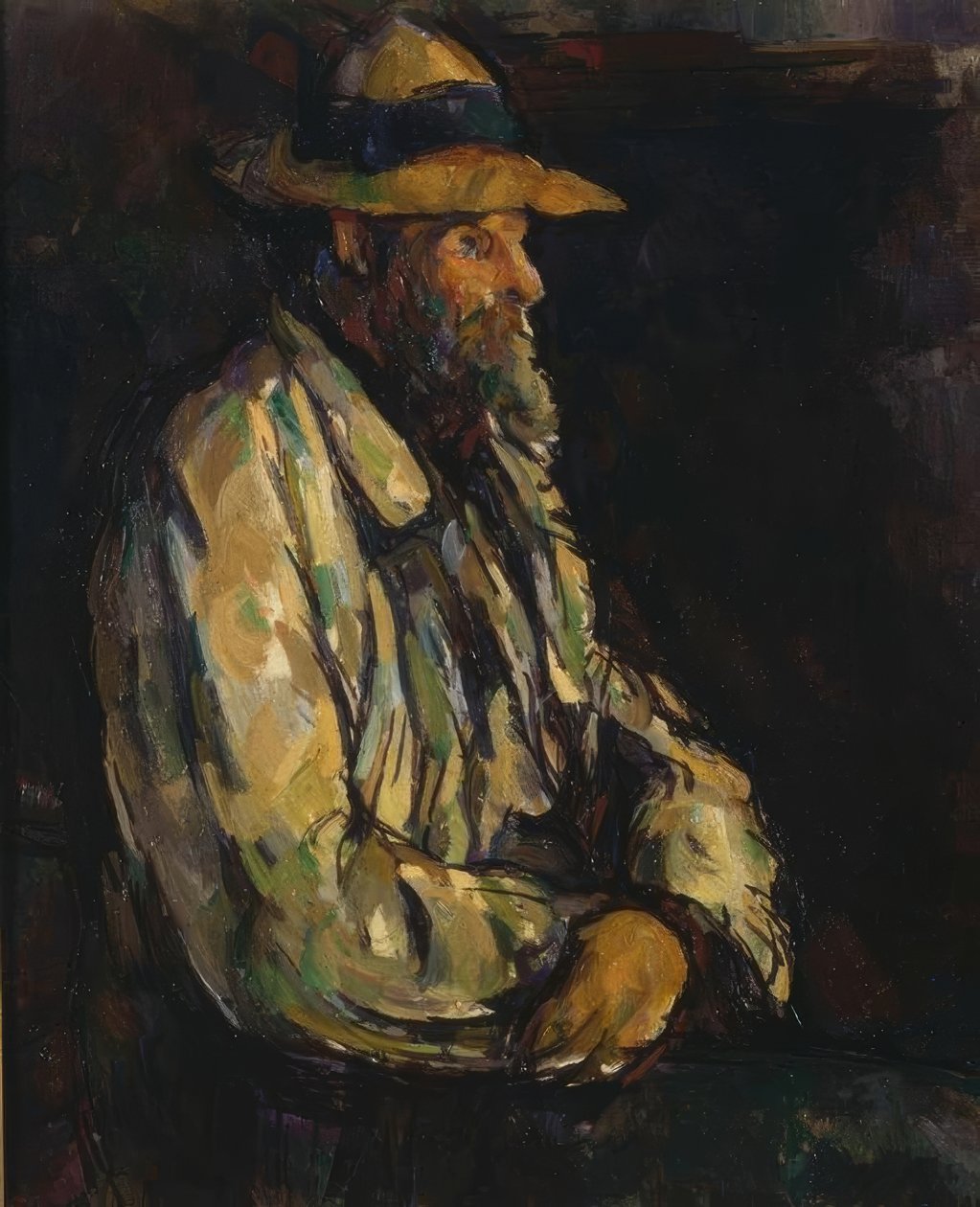 Bahçıvan Vallier by Paul Cézanne