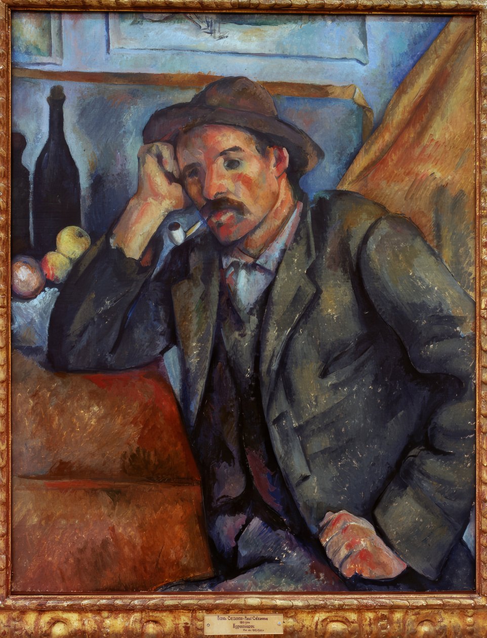 sigara içen by Paul Cézanne