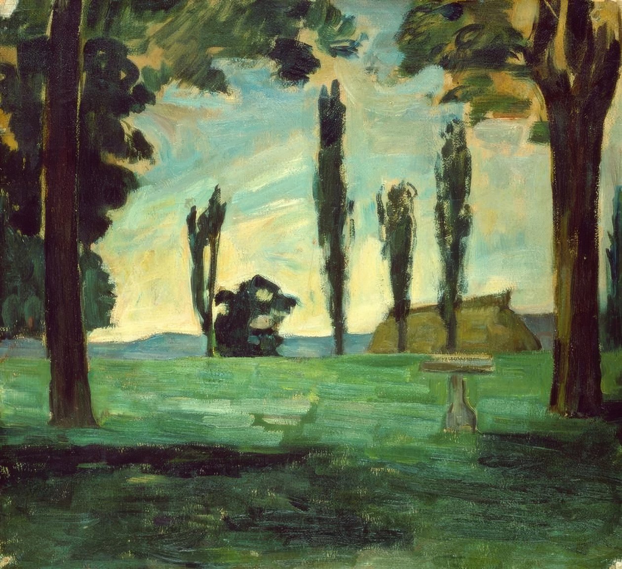 Kırsal kesim by Paul Cézanne