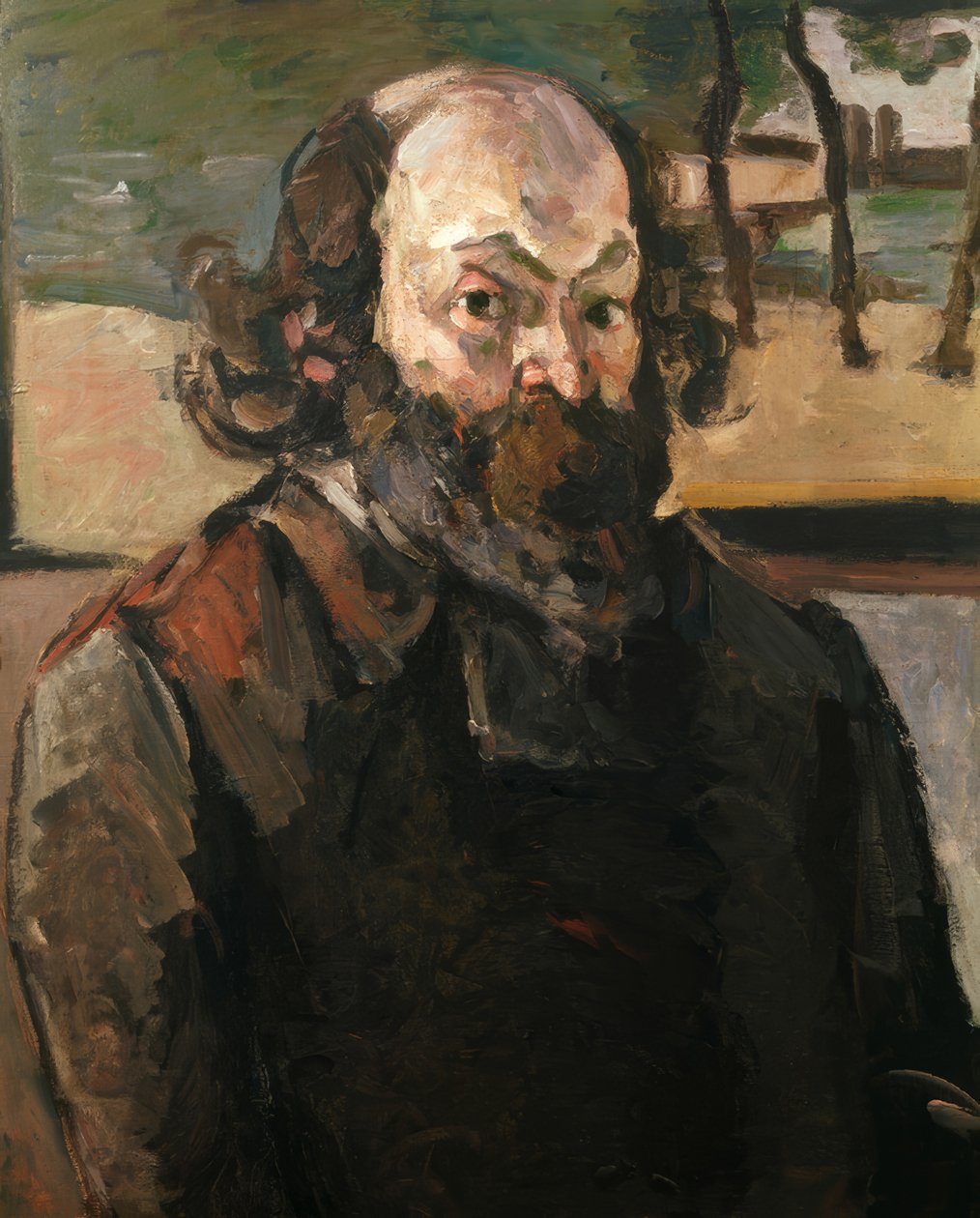 Sanatçının portresi by Paul Cézanne