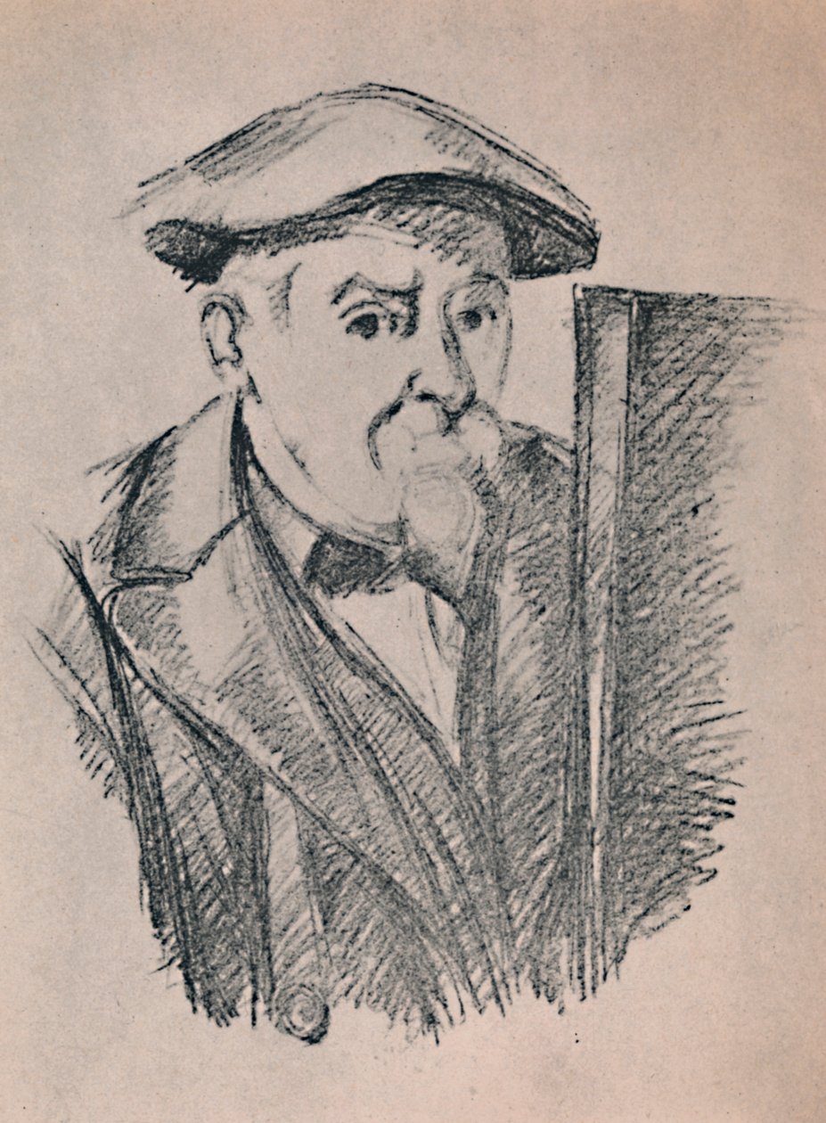 Sanatçının Portresi, c.1900, 1946. by Paul Cézanne