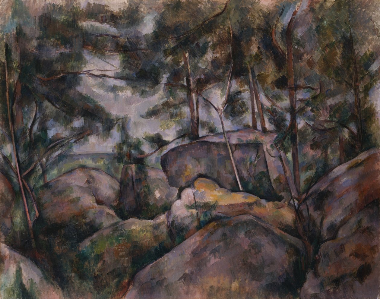Ormandaki Kayalar, 1890