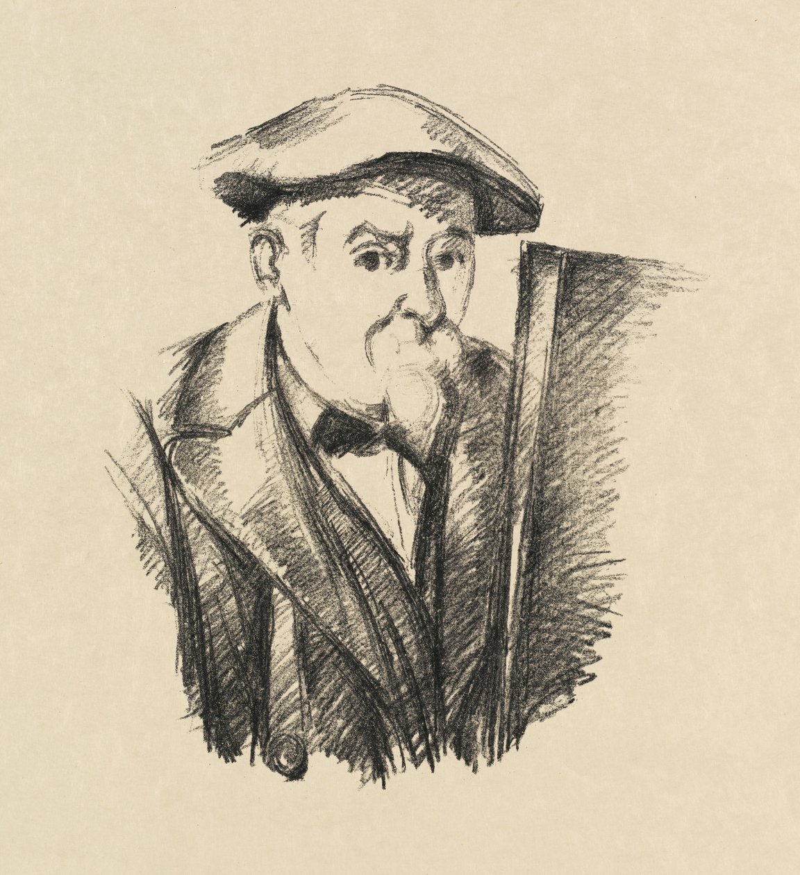 Otoportre, 1899. by Paul Cézanne