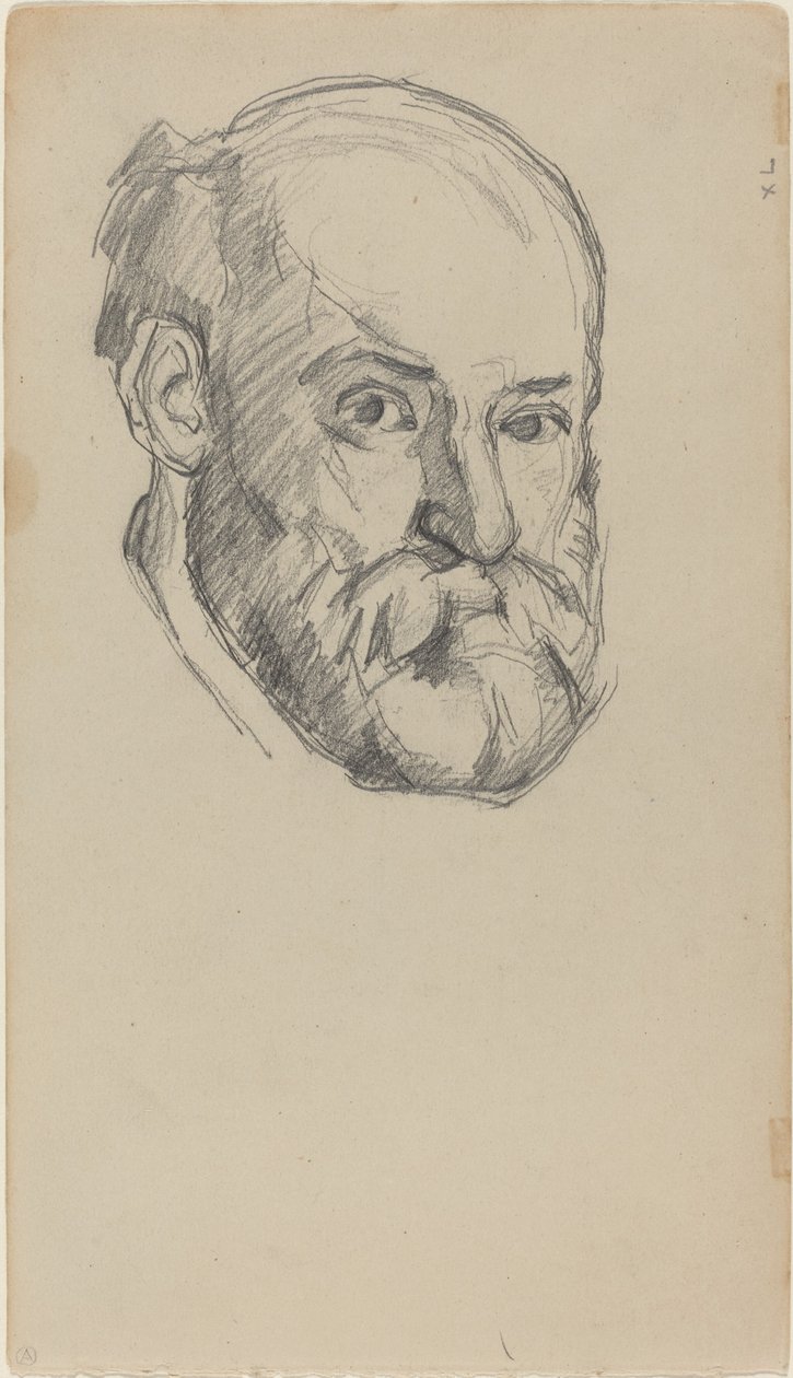 Otoportre [rekto], c. 18801882. by Paul Cézanne