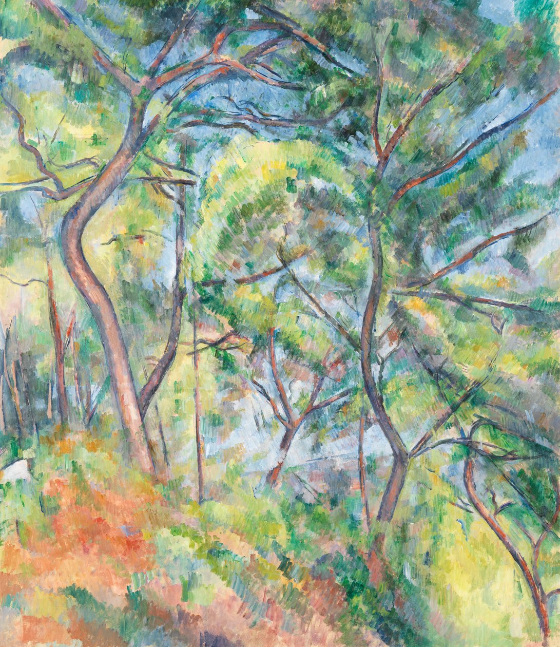 Çalılık, c.1894 by Paul Cézanne