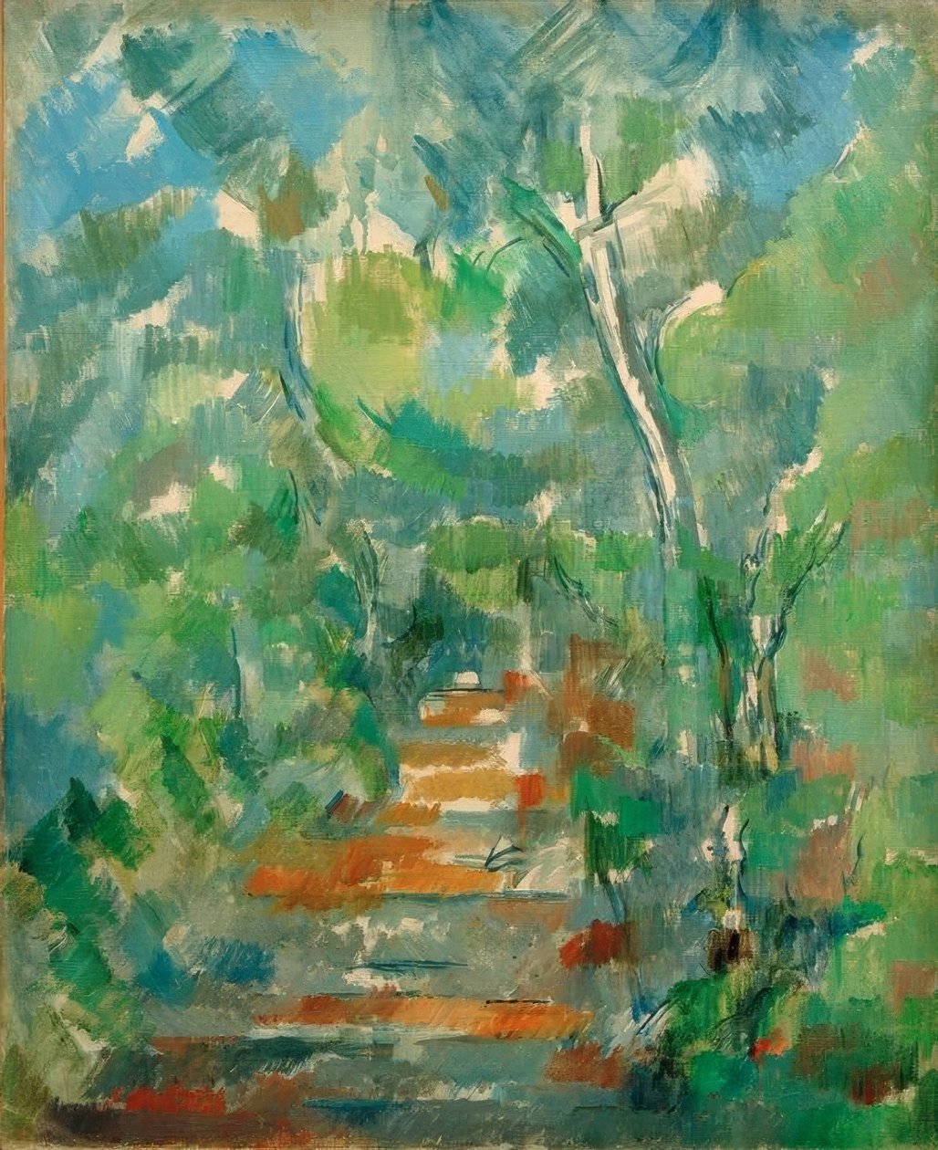 Provencal denizaltı by Paul Cézanne