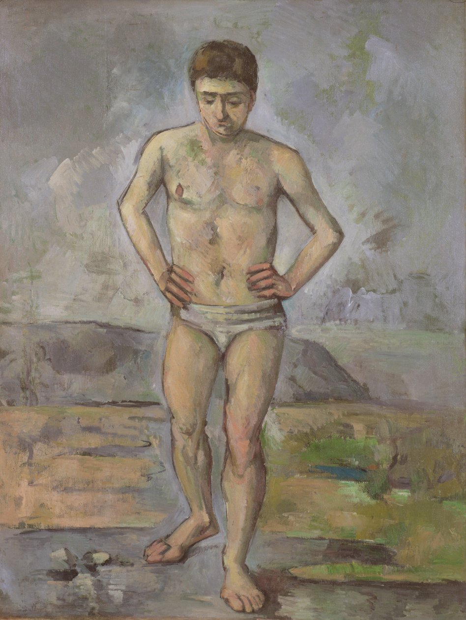 Yıkanan Kişi, 1885 dolayları by Paul Cézanne