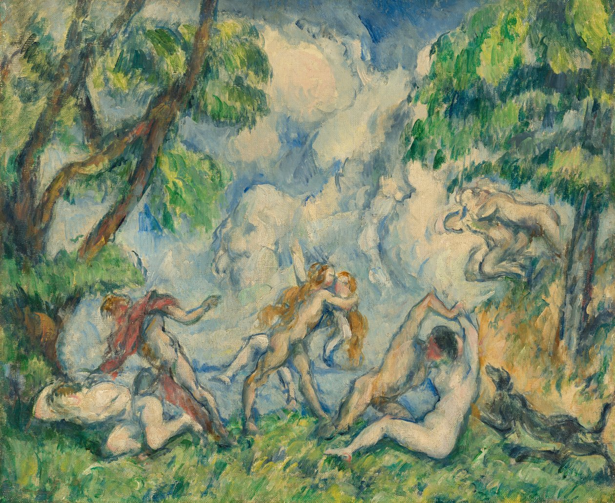 Aşk Savaşı by Paul Cézanne