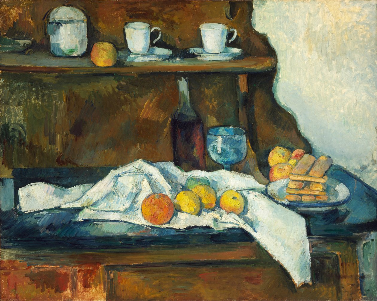 Büfe by Paul Cézanne