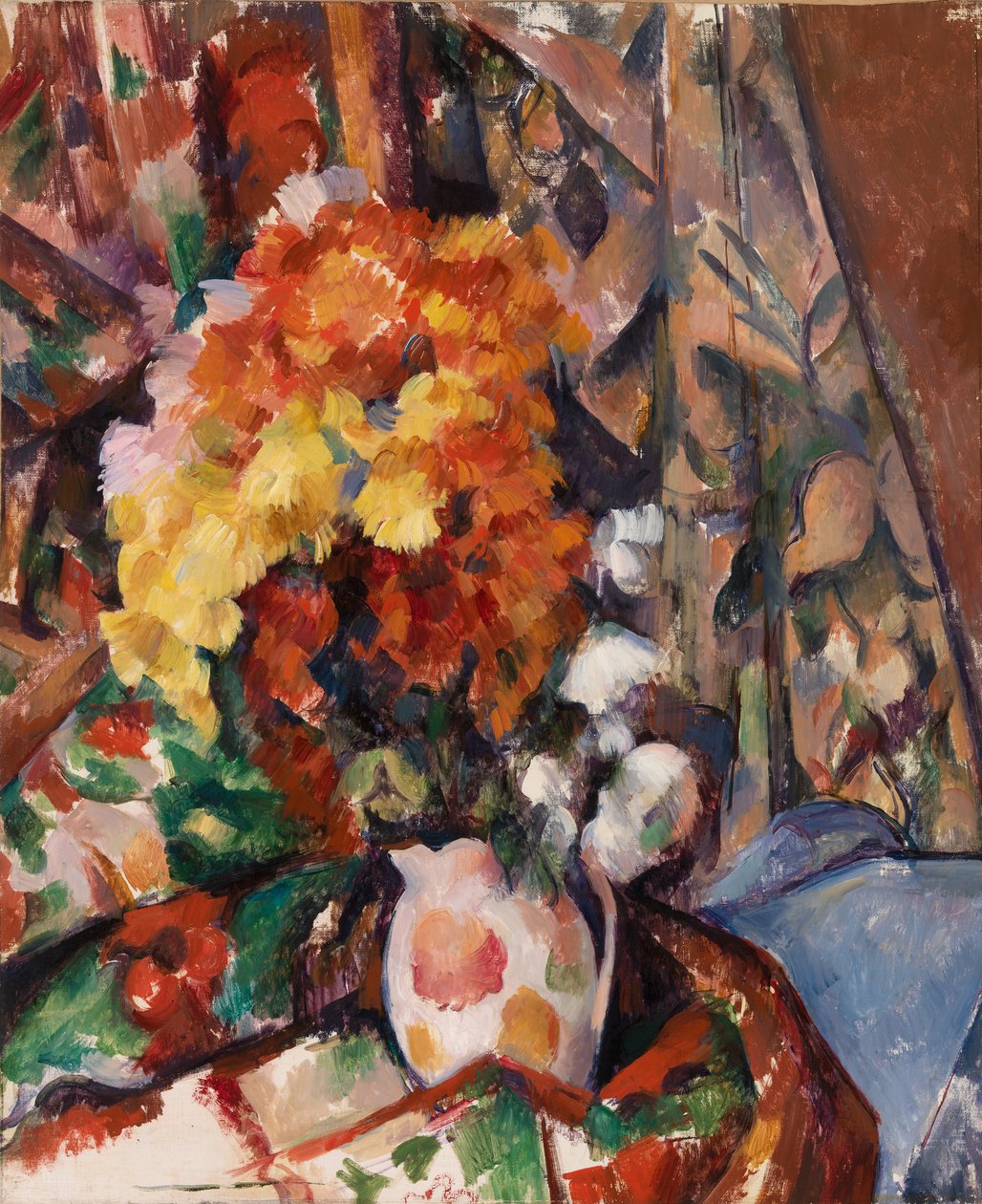 Çiçekli Vazo (Le Vase Fleuri) by Paul Cézanne