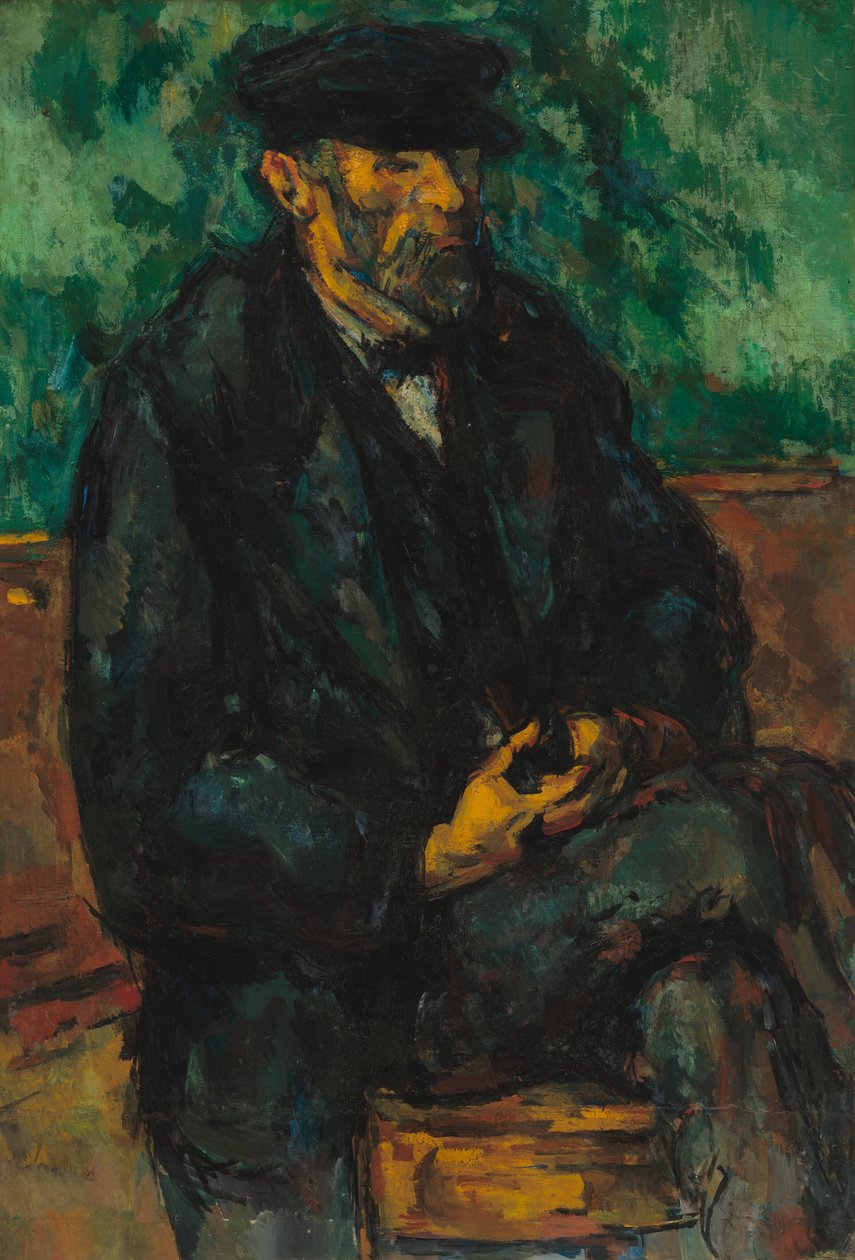 Bahçıvan Vallier, 1906. by Paul Cézanne