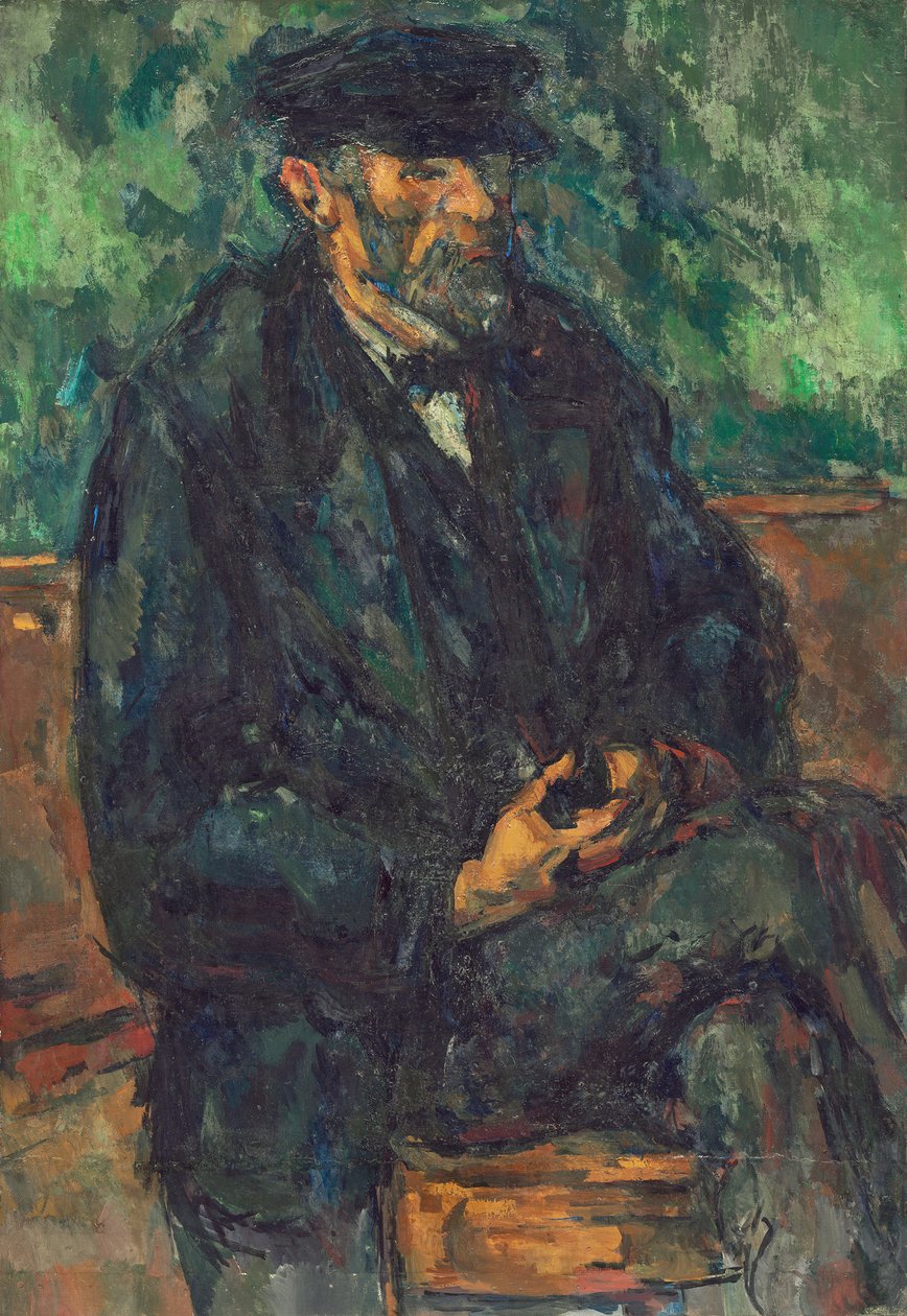 Bahçıvan Vallier, 1906 by Paul Cézanne