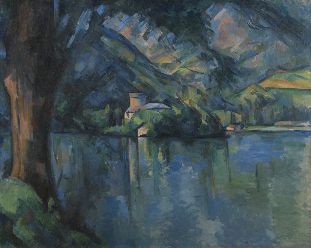 Lac dAnnecy, 1896 by Paul Cézanne