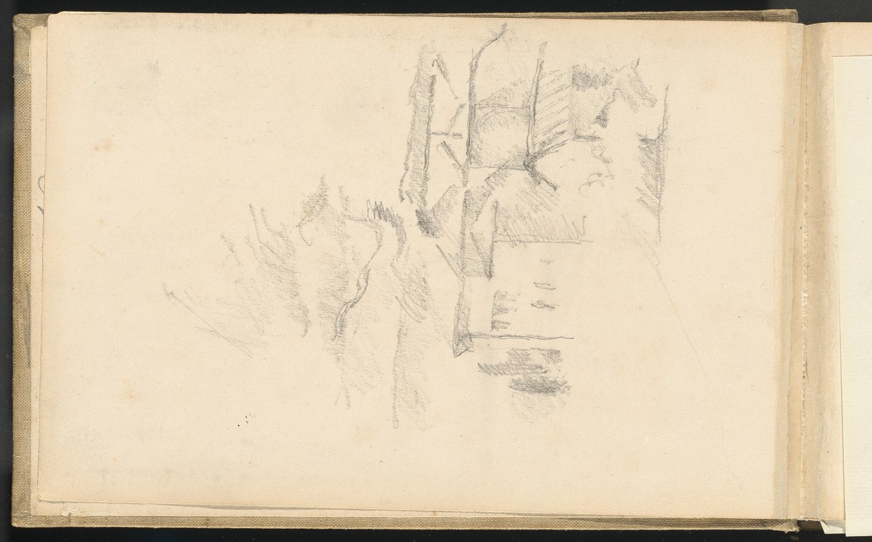 Alçı Fabrikası by Paul Cézanne