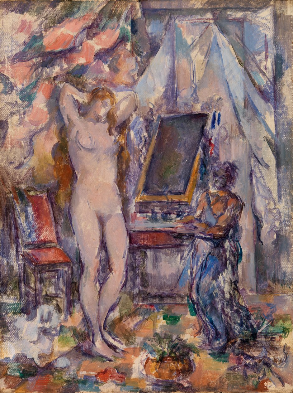 Tuvalet (La Toilette) by Paul Cézanne