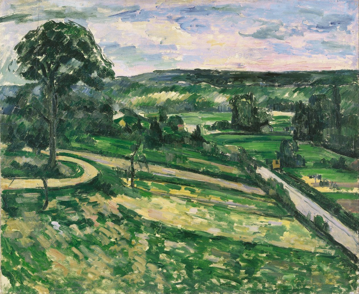 Köşedeki Ağaç by Paul Cézanne