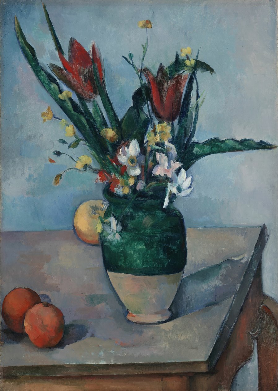 Lale Vazo, c. 1890. by Paul Cézanne