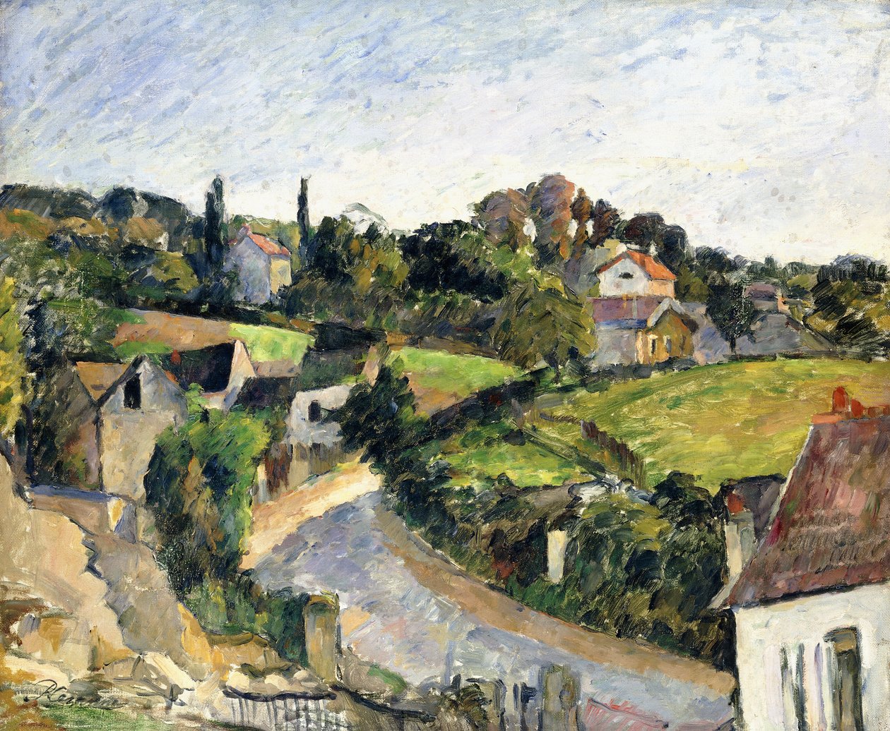 Dolambaçlı Yol, c.1877 by Paul Cézanne