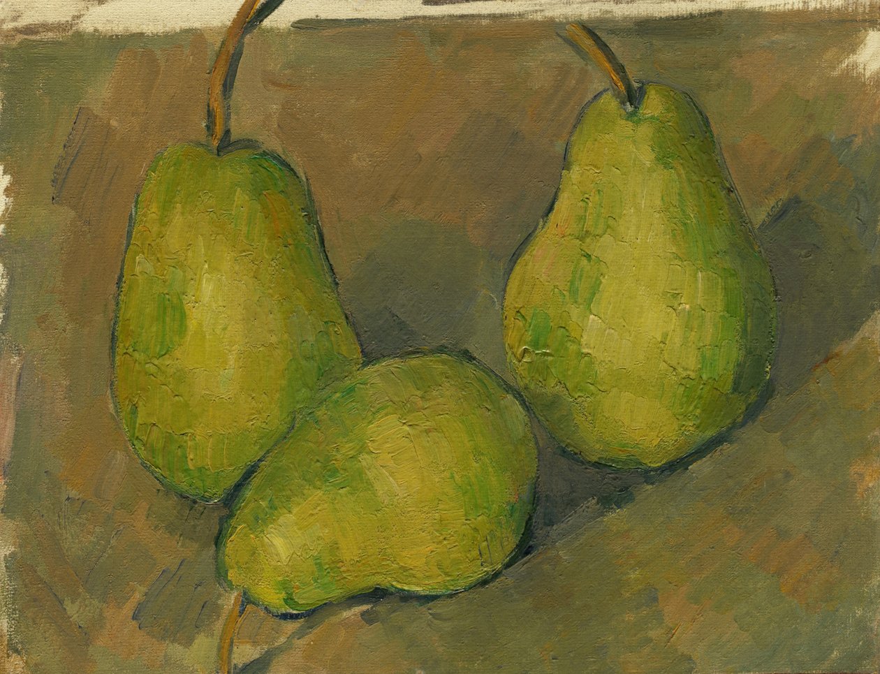 Üç Armut, 18781879. by Paul Cézanne