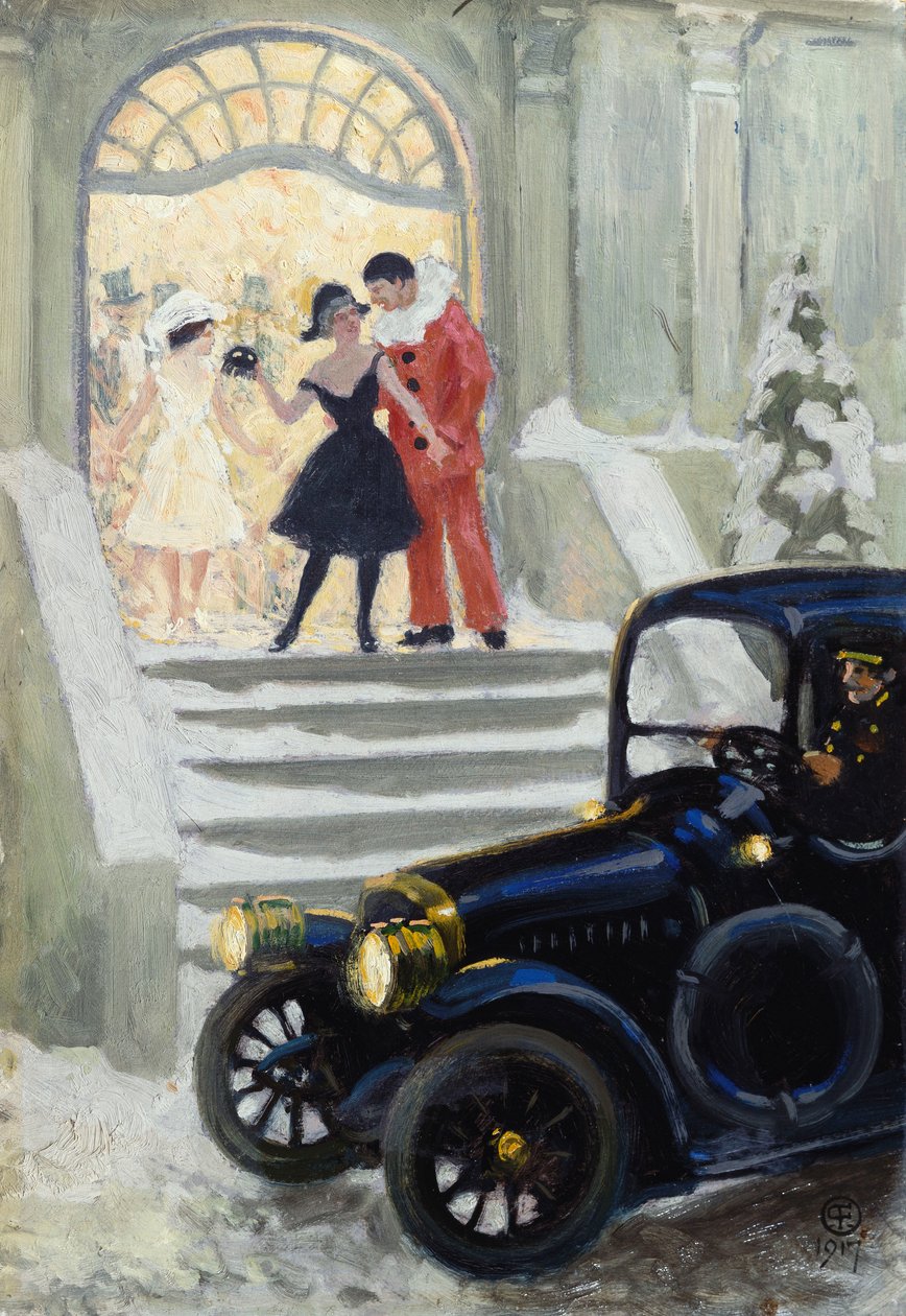 Balodan Sonra, 1917 by Paul Fischer