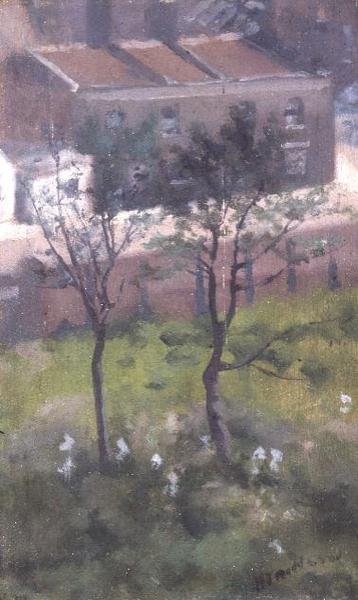 Edith Terrace, Chelsea (panel) by Paul Fordyce Maitland