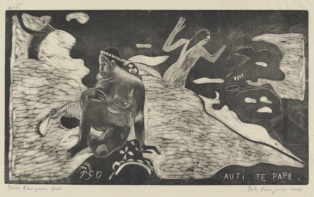 Auti te Pape (Nehirdeki Kadınlar) by Paul Gauguin
